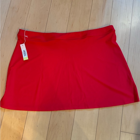 NWT Lava (red) swim skirt in 1x from Summersalt - Picture 4 of 6